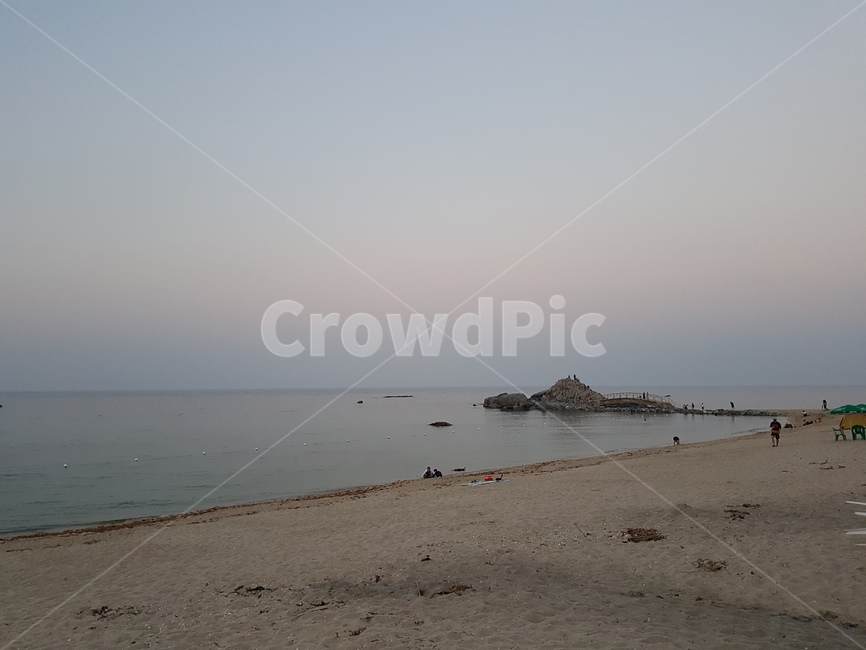 바다,모래사장,노을,sea,sunset