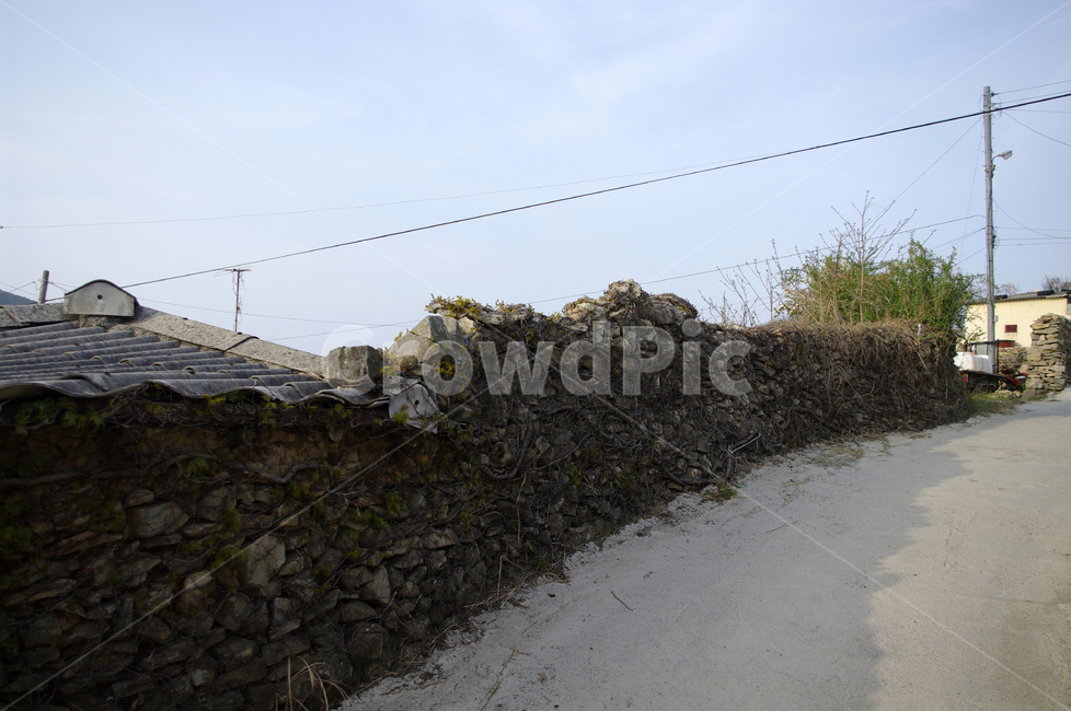 청산도,돌담길,돌담,집,길,하늘,시골,마을,풍경,landscape,country,rural,town