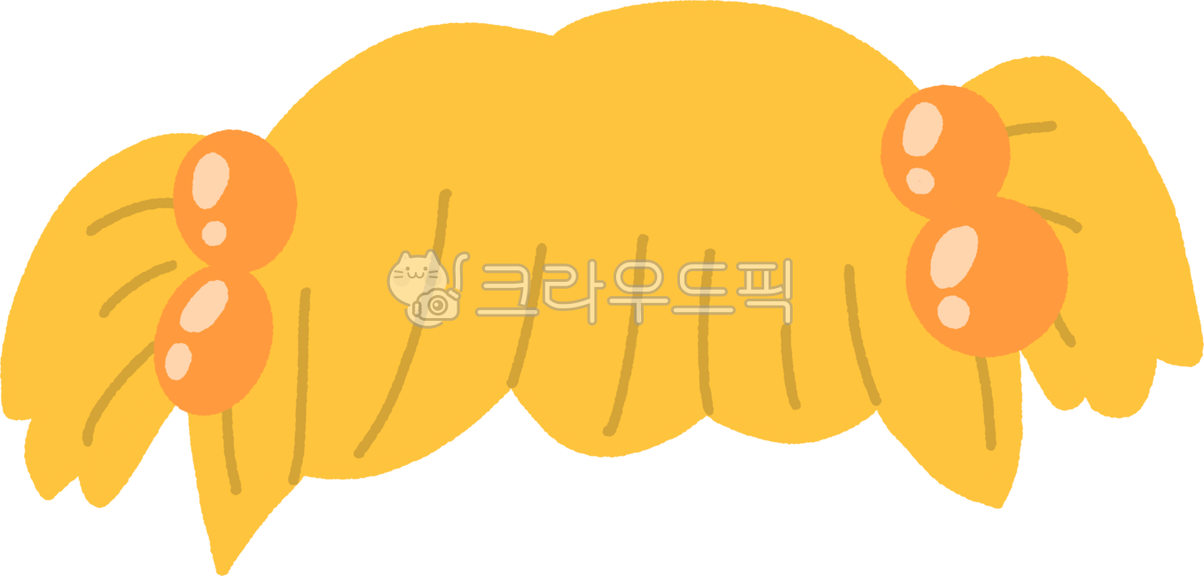 Wig,cute wig,wig illustration,hair accessory,accessory,hair decoration,hair,hair style,hairstyle,fashion,beauty,wig drawing,hair,hair,cute,daku,daku sticker,bell,bell string,pigtails,yellow hair,dyeing,bleaching,beauty salon