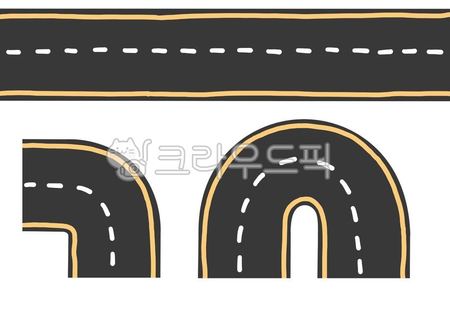 교통기관,도로,road,차도,찻길,유치원,도로일러스트,자동차