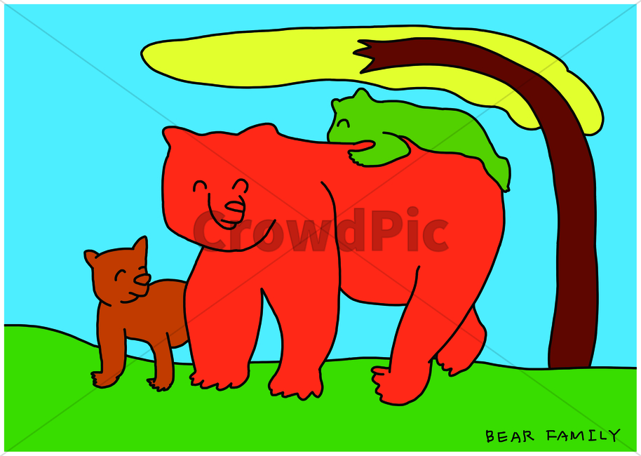 패밀리,가족,곰,bear,드로잉,애니멀,family,drawing,포옹,design,illust,오렌지,엄마,아들,사랑,love,러브,동물,그림,아트