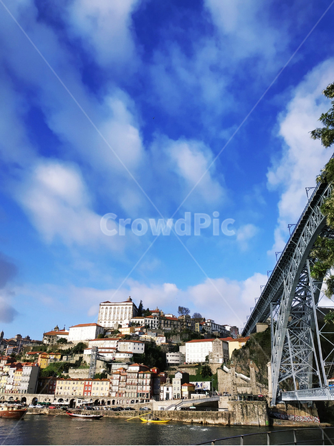 동루이스다리,도루강,포르투갈,포르투,다리,riodouro,architecture,background,beauty,landmark,europe,하얀구름,portugal,oporto,domluisbridge,heaven,blue,bridge,building,douro,cityscape,cloud,colorful,famous,파란하늘,해외,외국,세계,foreign,oversea,world