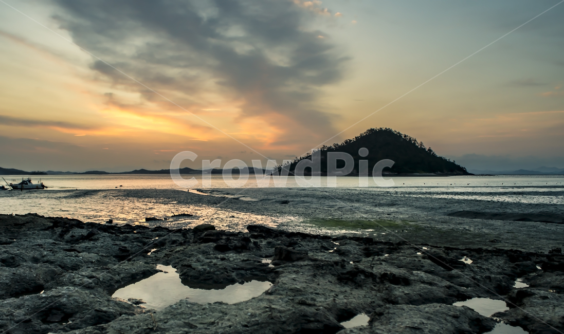 아침,섬,갯벌,일출,진도,항구,자연,풍경,nature,landscape,한국자연풍경,한국자연경관,korea nature landscape,outdoors,옥외