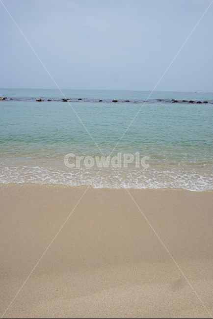 강릉,바다,파도,물,모래,해변