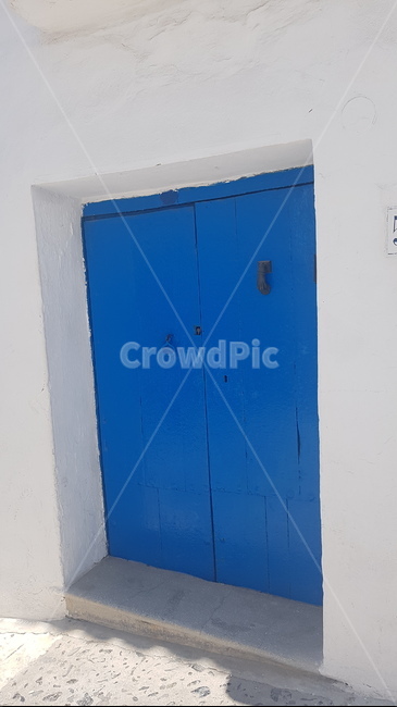 door,문,대문,파란,파랑