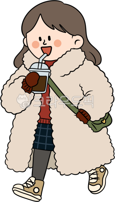 겨울출근길,패션,겨울,coldweather,음료,캐릭터,winterfood,winter,얼죽아,얼음,아아,커피,눈,snow,추위,새벽,직장인,눈길,장갑,gloves,commute,bus,따뜻한옷