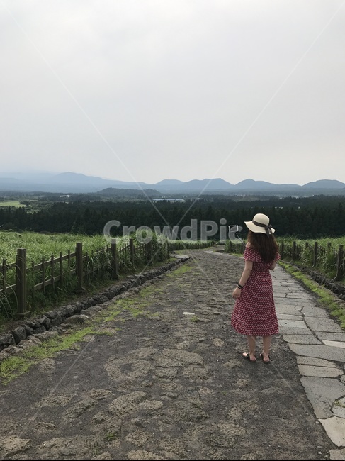 사람,들판,풍경,자연,제주도,사람,인물,인간,human,person,여성,여자,woman,female,lady,여행,휴가,traveling,vacation,trip