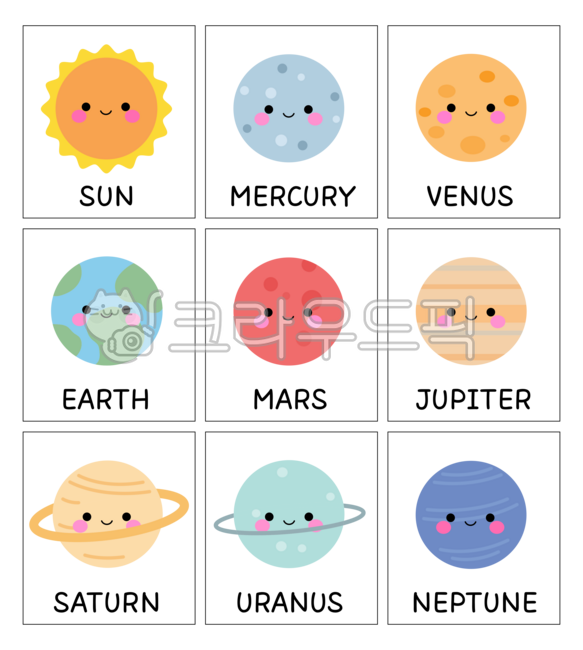 Solar system,planets,stickers,English,English study,English worksheets,space science,vocabulary cards,illustrations,astronomy,kindergarten materials,daycare materials,planet characters,planets,planet,png,solar system,sun,mercury,space,