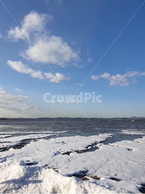 자연,outdoors,옥외,눈,ice,snow,sky,하늘,sea,바다