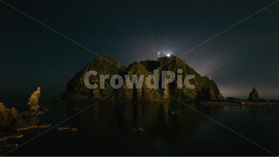 독도,바다,야경,섬,여행,자연,풍경,nature,landscape,한국자연풍경,한국자연경관,korea nature landscape,야경,밤,nightscape,night,outdoors,옥외