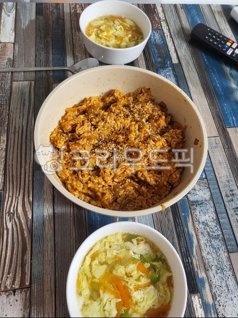 음식,김치볶음밥,계란탕,집밥,셀프,간단요리,food