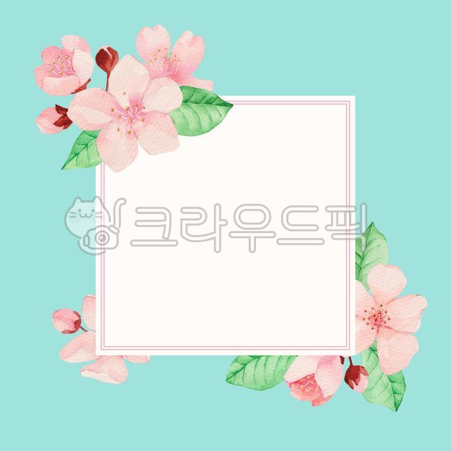 배경,백그라운드,봄,컬러풀,수채화,수작업,꽃,봄꽃,잎,나뭇잎,식물,자연,포스터,손그림,싱그러움,예쁜,아름다운,보타니컬,드로잉,일러스트,그림,일러스트레이션,벚꽃,꽃봉오리,벗꽃,프레임,테두리,사각형,분홍,분홍색,핑크,핑크색,녹색,초록색,plants,floral,flower,botanical,watercolor,illustration,drawing,painting,spring,leaf,petal,blossom,frame,cherryblossom,greetingcard,그래픽,일러스트레이션,graphic,illustration