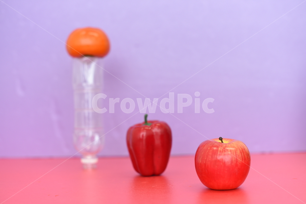 과일,과일모형,제품,깔끔한,사과