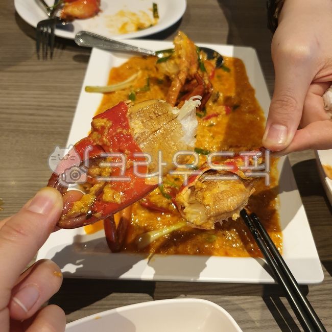 맛집,태국,방콕,푸팟퐁커리,음식