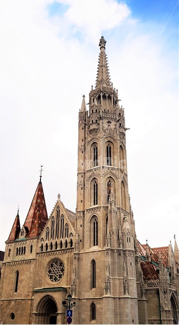 헝가리,유럽,부다페스트,마차시교회,기독교,건물,랜드마크,건축양식,화려한,웅장한,카톨릭,성당,배경