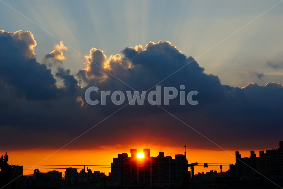 일몰,sunset,실루엣,노을,골든아워,해질녘