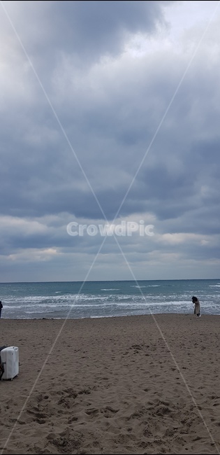 하늘,바다,모래,모래밭,구름,제주도,풍경,자연