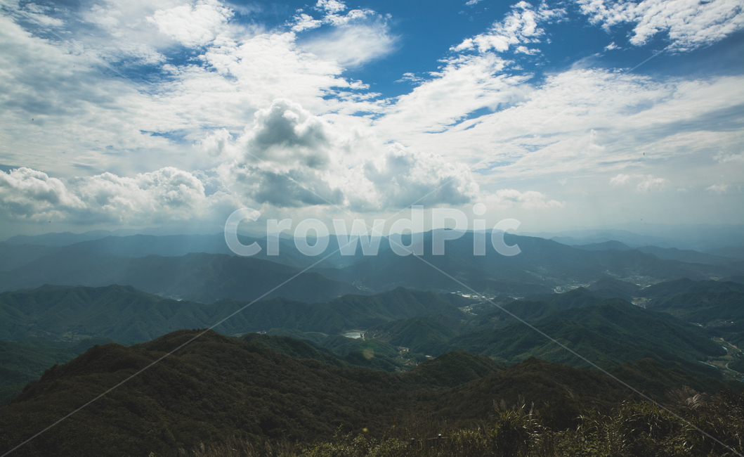 산,민주지산,mountain,한국산,풍경,하늘,sky,절경,자연,풍경,nature,landscape,outdoors,옥외