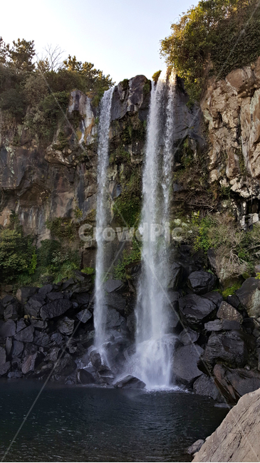 정방폭포,제주시,water,물,nature,자연,river,강,outdoors,옥외,waterfall,폭포