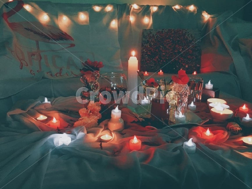 mood,candle,분위기,조명,음악