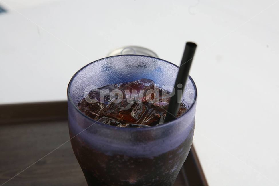 콜라,음료,시원한,카페,얼음