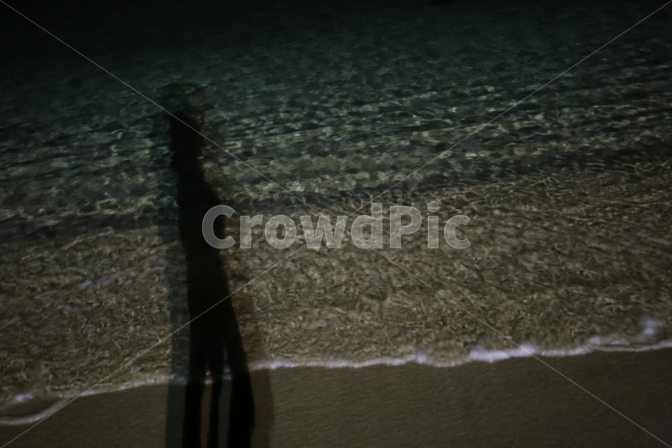 바다,밤바다,sea,nightsea,그림자,정동진,해변,동해