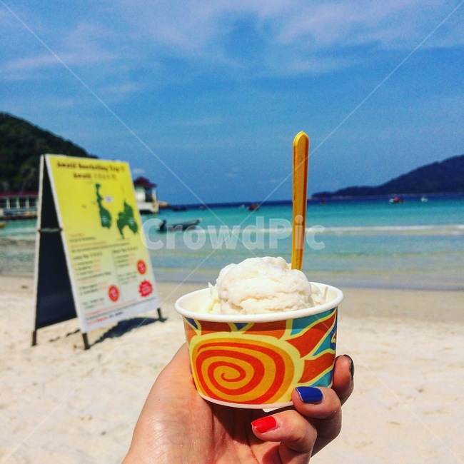 쁘렌띠안섬,디저트,dessert,음식,food
