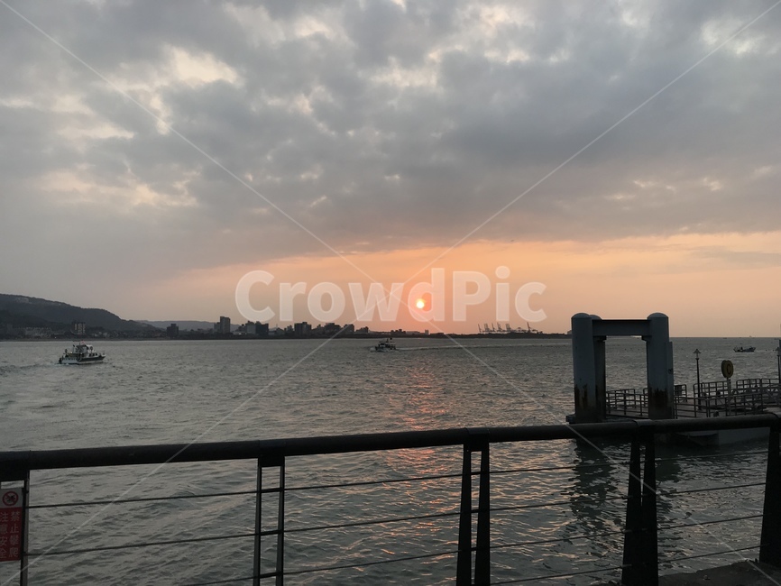 대만,해질녘,노을,단수이강,taiwan,sunset,river