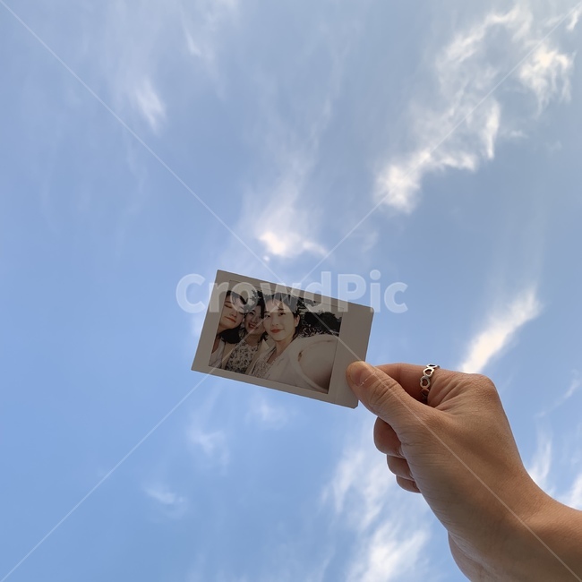 하늘,폴라로이드,구름,친구,사진,사진작가,포토그래퍼,photographer