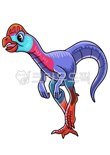 오비랍토르,다이노소어,공룡,공룡일러스트,공룡그림,백악기,쥬라기,쥬라기공원,쥐라기