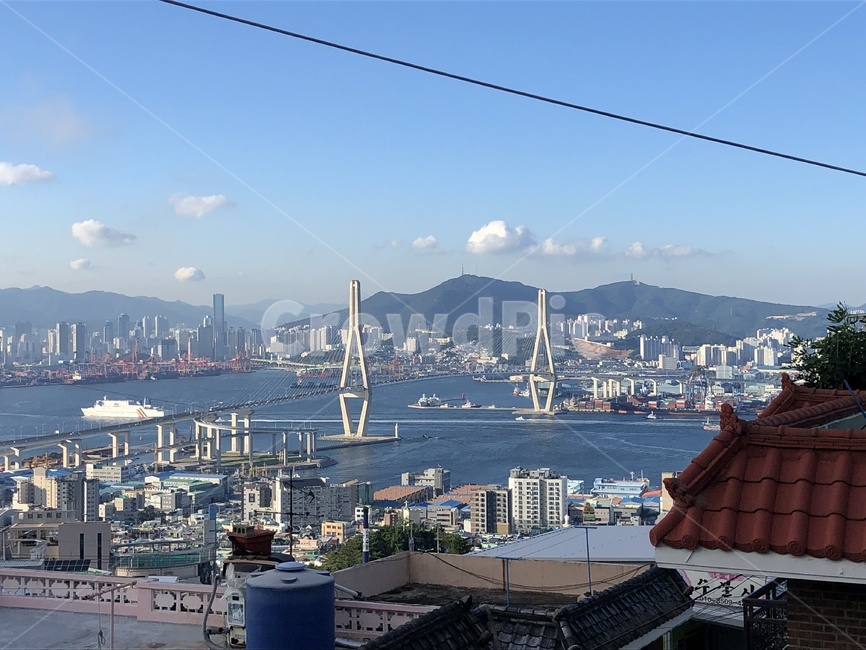 하늘,여름,여름풍경,골목,구름