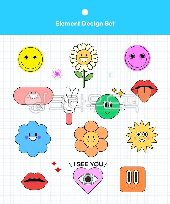 스티커,다꾸,다이어리,꾸미기,컬렉션,다양한,여러가지,아이콘,엘리먼트,귀여움,팝아트,sticker,문구,도형,재미,익살스러운,스마일,삐에로,꽃,행성,지구,별,메롱,입술,눈동자,표정,섹시