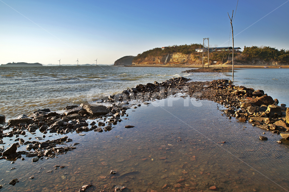 제부도,화성시,썰물,바다,도로,안고렴섬,자연,풍경,nature,landscape