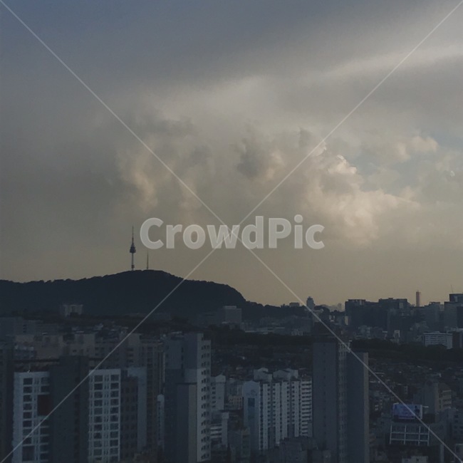 풍경,남산타워,n서울타워,아파트풍경,서울풍경