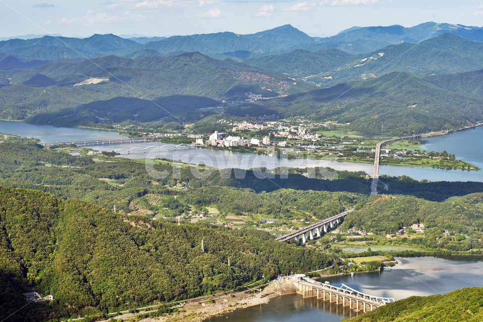 양수리,예빈산,팔당댐,한강,정암산,남한강,용담대교,자연,풍경,nature,landscape,한국자연풍경,한국자연경관,korea nature landscape,scenery,outdoors,옥외,경치,aerial view,조감도