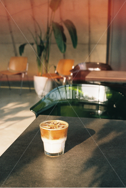 카페,커피,필름,감성,빛,그림자,cafe,film,emotion,실내,인테리어,의자,테이블,화분,커피,카페,coffee,cafe,감성,sensible,feeling