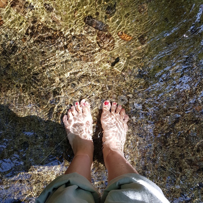 발,계곡,계곡물,물에잘담그는,자연