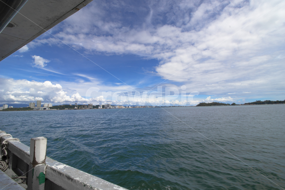 코타키나발루,가야나섬,배,바다,하늘,구름,kotakinabalu,gayanaisland