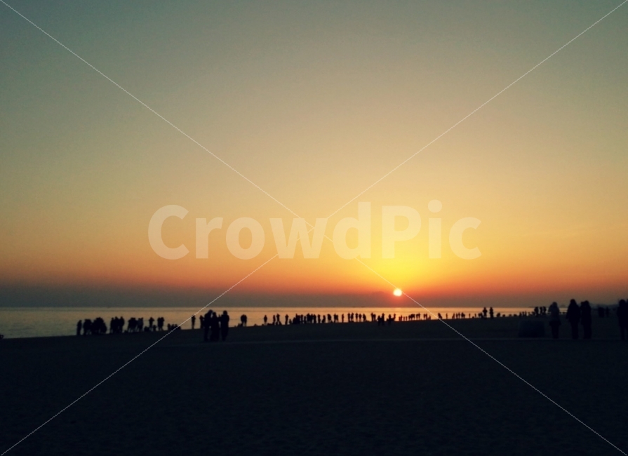 일출,바다,태양,자연,감성,강원도,아침,자연,풍경,nature,landscape,해변,바다,beach,sea,사람들,대중,군중,other people,crowd
