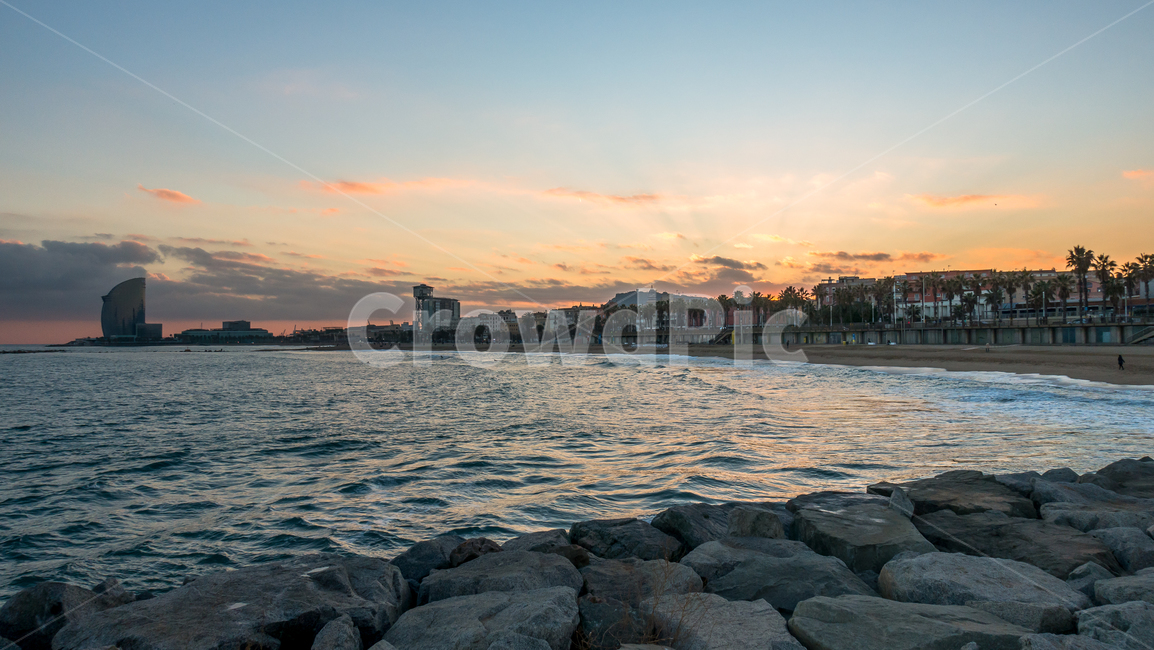spain,barcelona,barceloneta,scenery,sea,지중해,스페인,바르셀로나,바르셀로네타,풍경,바다,자연,nature