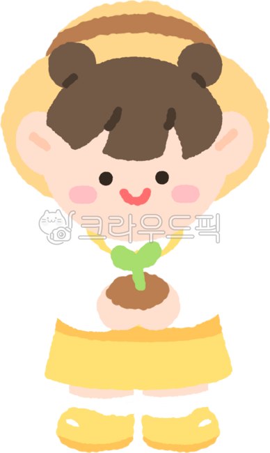 Arbor Day,Earth Day,Environment Day,Nature Conservation,Eco-Friendly,Gardening,Sprouts,Straw Hats,Kindergarten,Daycare,Women,Children,Children,People,People,Illustrations,Characters