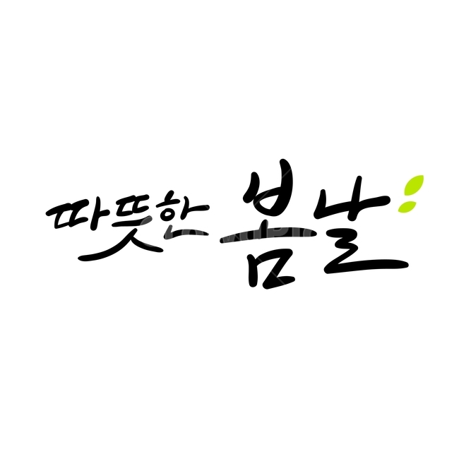 봄,손글씨,펜글씨,붓글씨,한글캘리,캘리,캘리그라피,봄,계절,spring,season,누끼,remove background,캘리그라피,손글씨,calligraphy