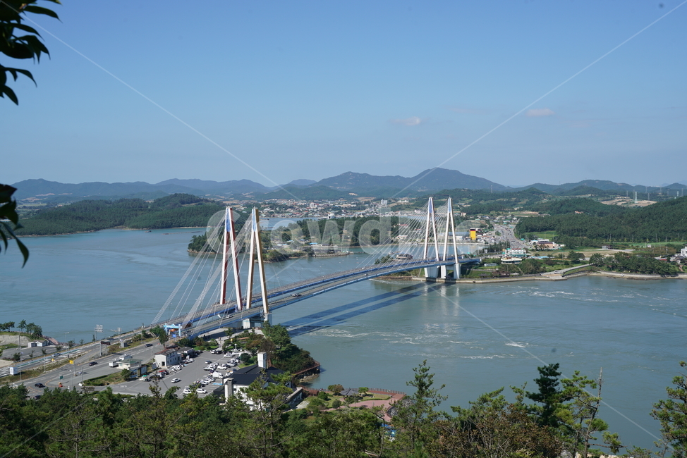 진도대교,울돌목,사장교,진도군,해남군,명랑대첩,교랑,문래면,군내면,landscape,경치,scenery,풍경