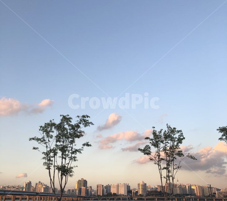 하늘,배경,감성,분위기,뷰,sky,서울,한강,여의도