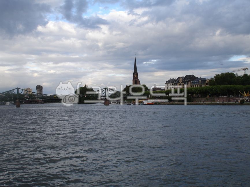 프랑크푸르트,마인강,산책,강변,유럽