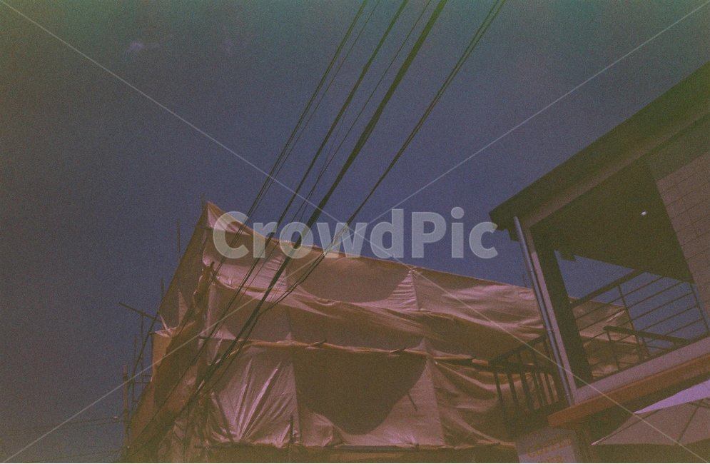 공사장,외벽,가림막,과정,풍경,야경,밤,풍경,nightscape,night,landscape,감성,sensible,feeling,산업,industry,industrial,건설업,건축업,construction industry