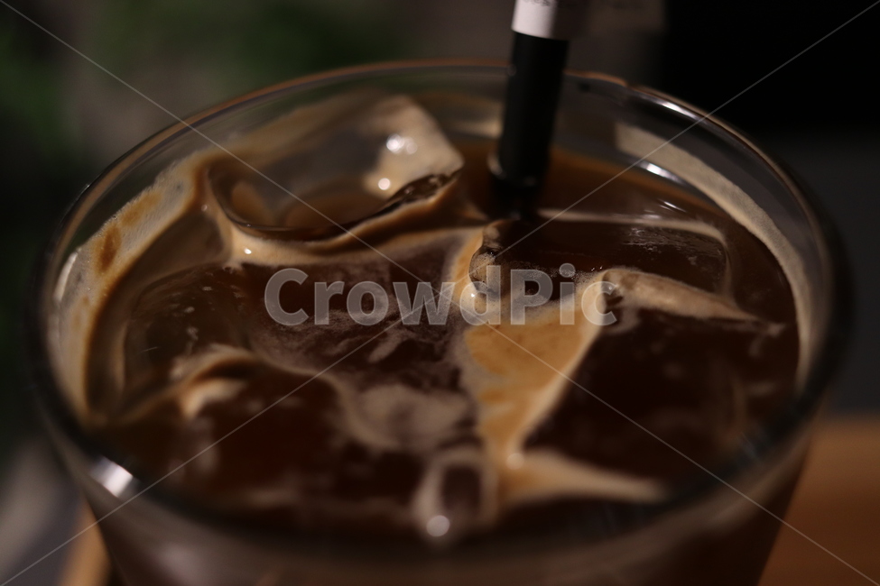 커피,아메리카노,얼음,메뉴,크레마,디저트,간식,후식,dessert,snack,음료수,drink,beverage