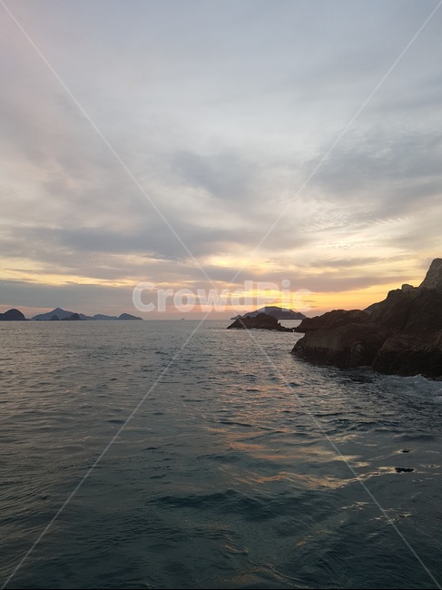 바다,일몰,ocean,거제도,잔잔한