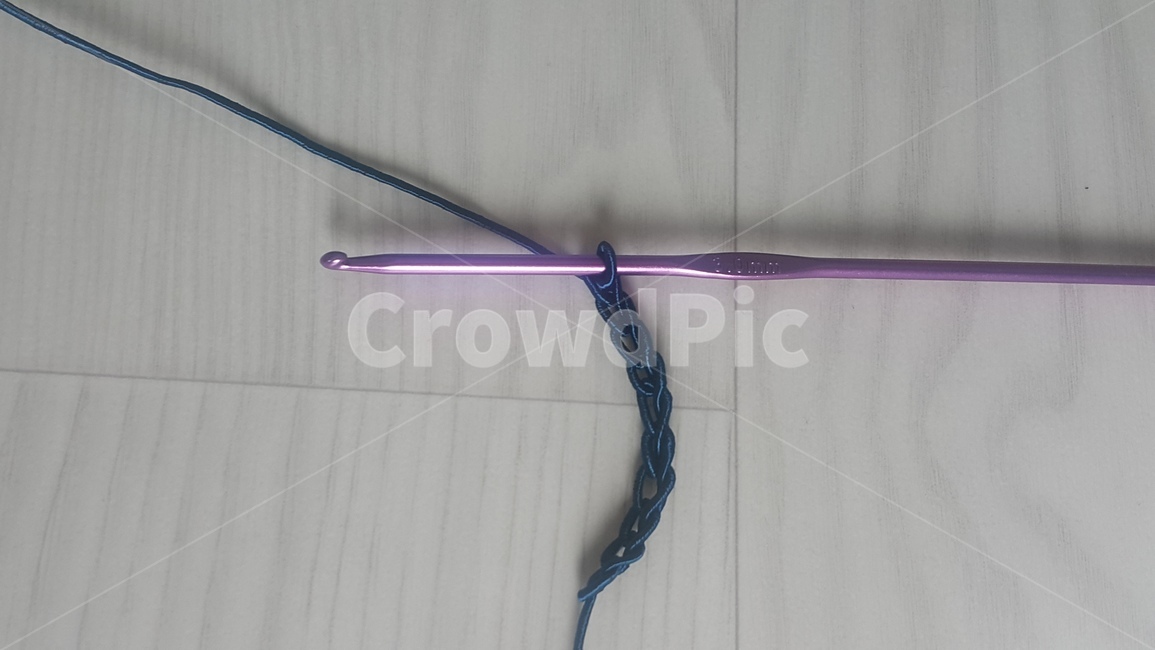 코바늘,실,바늘,뜨개질,뜨개,취미,사슬뜨기,편물,crochet,hobby,청남색,파란색