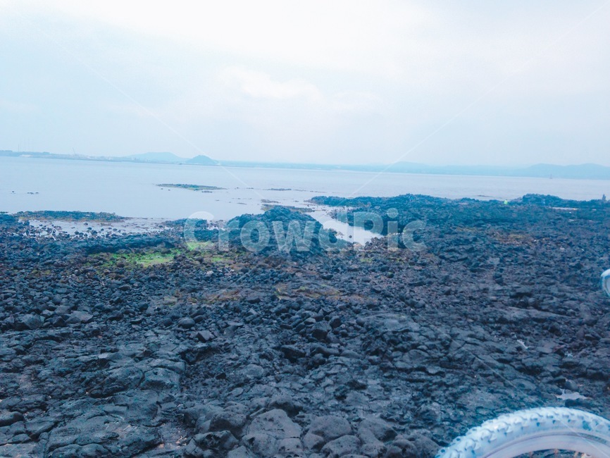 제주도,바다,풍경,여름,파도